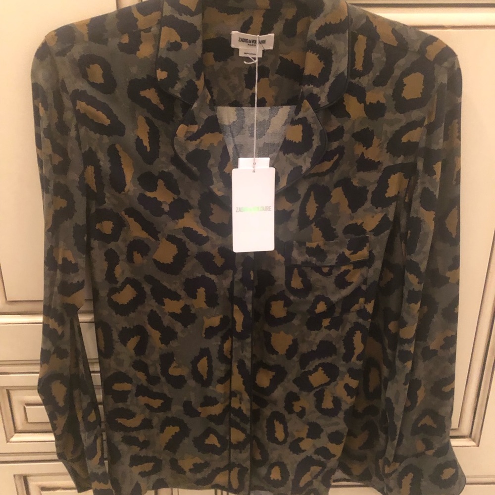 Zadig Voltaire pajama shirt